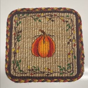 Pumpkin trivet